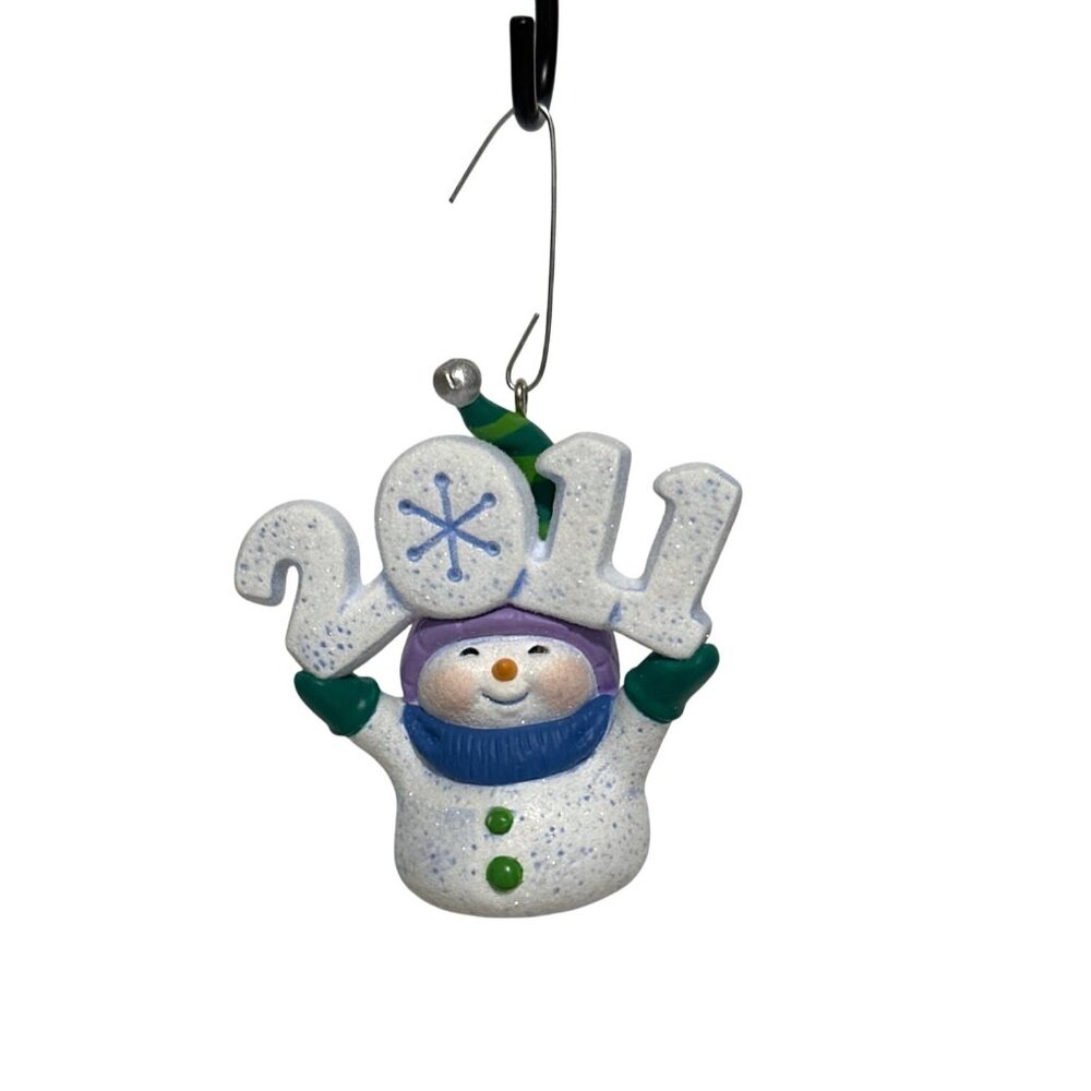 Hallmark Keepsake Christmas Ornament Frosty Fun Decade 2011 Snowman Ornament